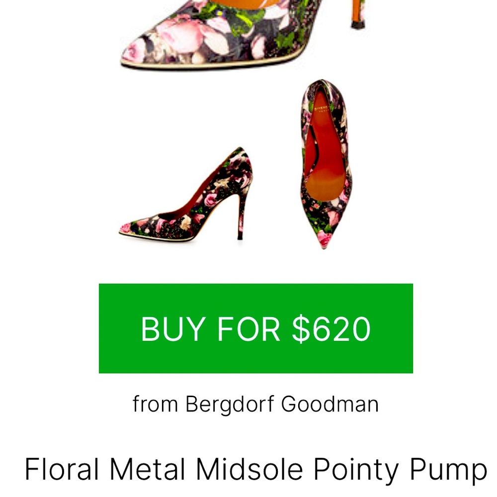 GIVENCHY Floral  Pumps - Picture 13 of 17